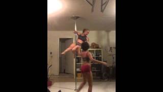 Pole dancing with my Buddha