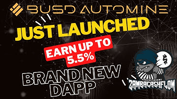 BUSD AUTOMINE , BRAND NEW DAPP EXPLODING  EARN UP TO 5.5% DAILY ROI