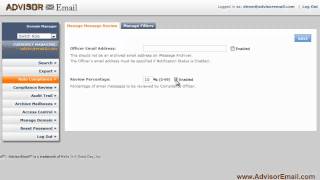 Email Archiving for Financial Advisors