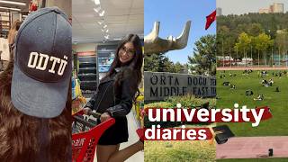 universitetə geri dönüş / alışveriş, evə yerləşmək / ODTÜ ✈️🧘🏻‍♀️📚