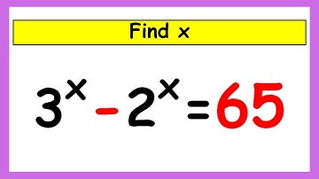 🔴Australian Math Olympiad | Nice Exponential Equations | Find the Value Of X