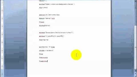 Aula10 - FATORIAL - FAZENDO O TESTE DE MESA