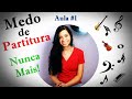 PARTITURA PARA INICIANTES - Aula 1 -  Dicas de estudo e exercícios [Clave de Sol e Clave de Fá]