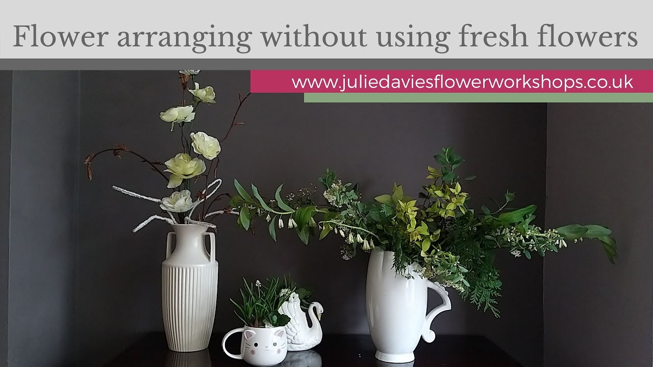 Can't get out to buy flowers? 3 lockdown substitutes for fresh flowers