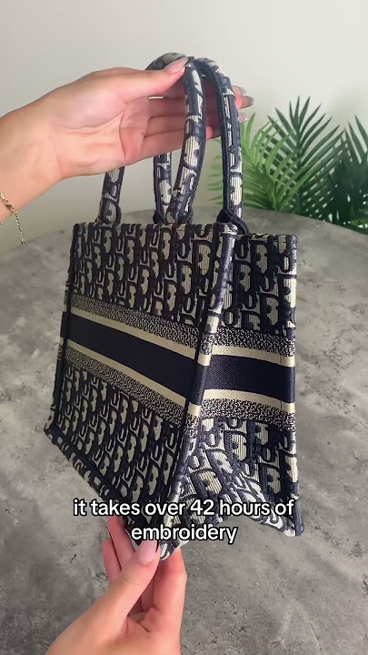 Real vs fake Dior book tote edition 👀 Which one is FAKE and how