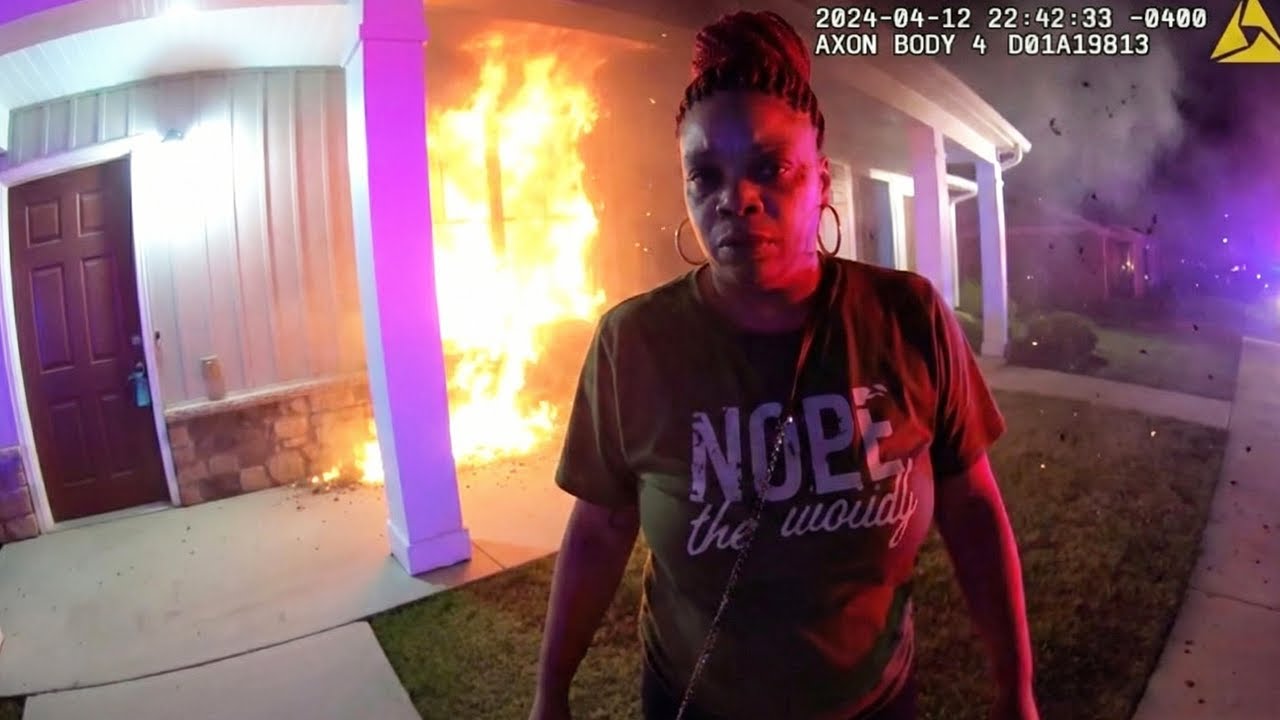 Woman Burns Down Her Apartment & Blames Man Already in Prison