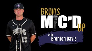 MIC&#39;d Up with Brenton Davis | Bellevue University Baseball 2022