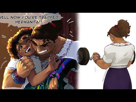 Family ! Luisa Angst Encanto Comic Dub 😂😂😂 || Comic Dub By Mi Meme