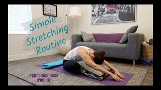 Stretching Routine for Chronic Illness | Blood Flow & Calming
