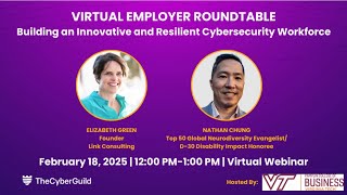 Building an Innovative and Resilient Cybersecurity Workforce
