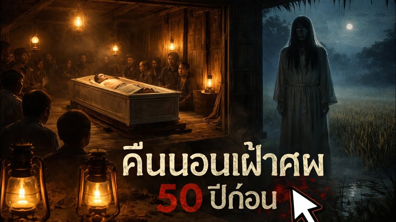 คืนนอนเฝ้าศพญาติ เรื่องเล่าตำนาน