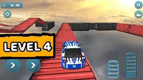 Stunt Car Impossible Track Challenge - Level #4 - Android Gameplay
