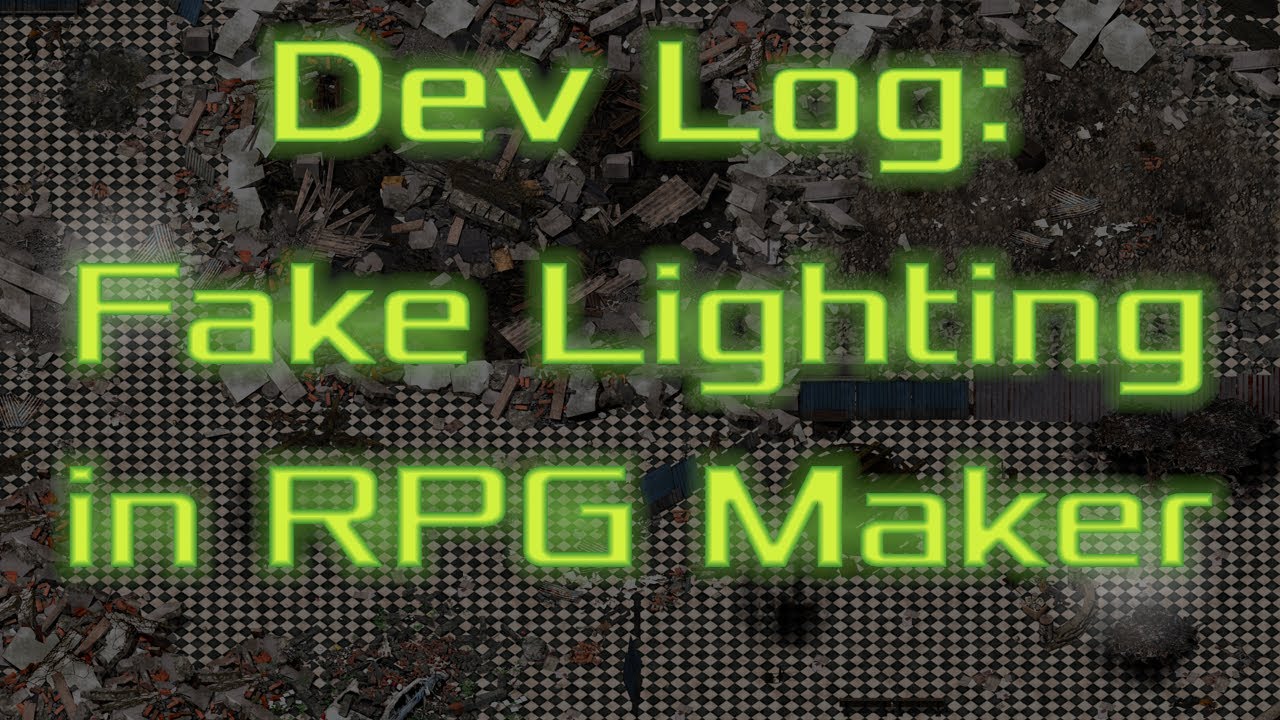 Dev Log: Faking Lighting in RPG Maker - YouTube