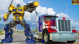 Transformers The Last Knight (New Movies) Optimus Prime vs Megatron Fights  Latest Battle [HD]