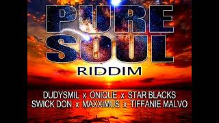Video thumbnail of "Pure Soul Riddim Mix (Full) Feat. Tiffanie Malvo, Dudsymil, Swick Don (March 2019)"
