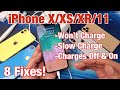 iPhone X/XS/XR/11: Not Charging, Charging Slowly, Charging Issues FIXED