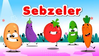 Sebzeler | Çocuk şarkıları | Çilek Tv