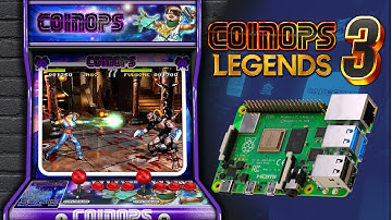 CoinOps Legends 3 for Raspberry Pi4! 700 of the Best of the Best Games! Arcade Ready!