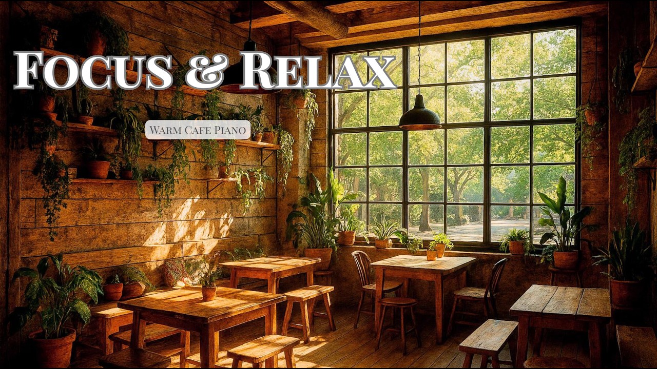 Let the Afternoon Feel Lighter | Warm Piano Ambience | Afternoon Series 03