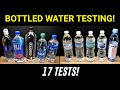 Testing 10 Popular Bottled Drinking Water Brands - See How They Compare!