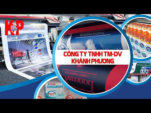 Video Công Ty Tnhh Mtv Tmdv Khánh Phương, In hiflex, In... - youtube