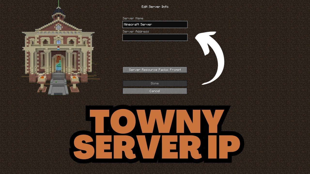 Minecraft Towny Server IP 2025 - YouTube