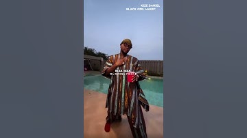 Thumbnail of Black girl magic (lyrics)- Kizz Daniel  ❤️🎶 #fypシ゚viral #kizzdaniel #lyrics #creatorsearchinsights