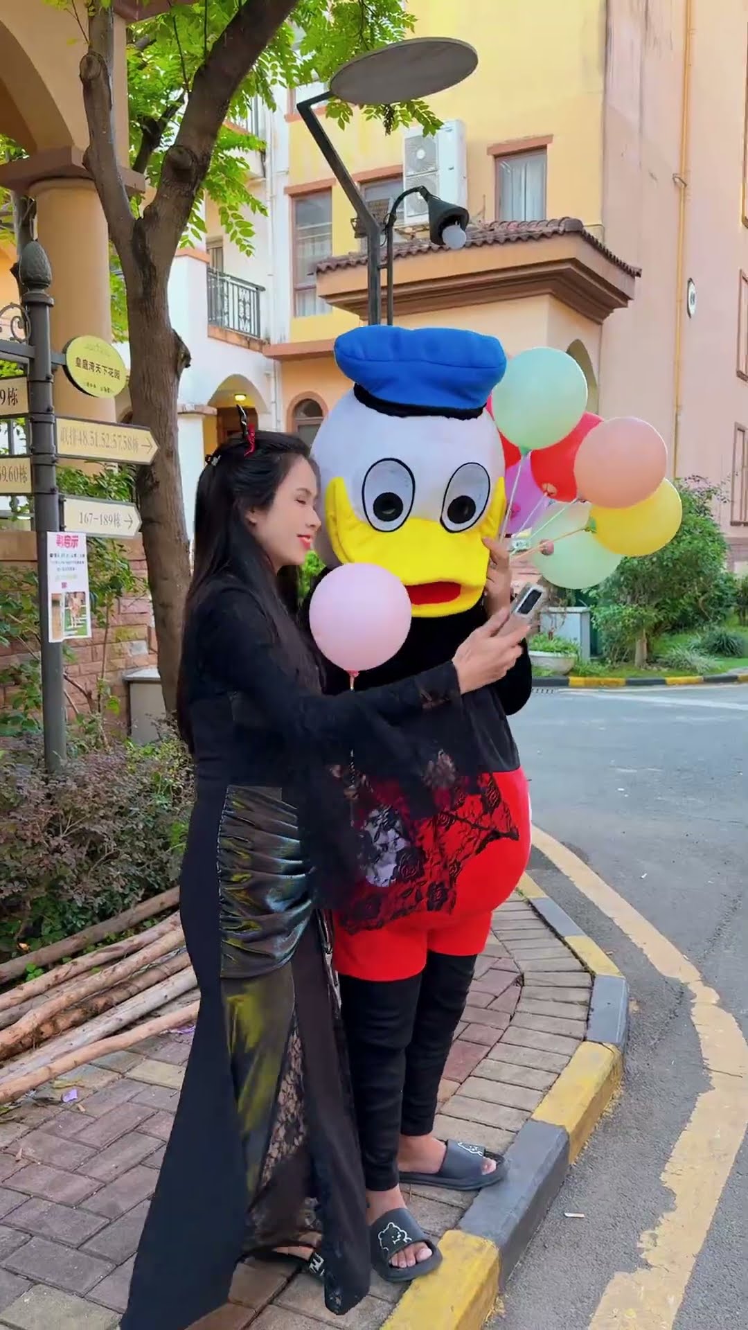 黑天使阻止了悲剧发生#short #angel #clown