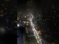 Night Aerial View 🛬 of Kolkata during Durga Puja