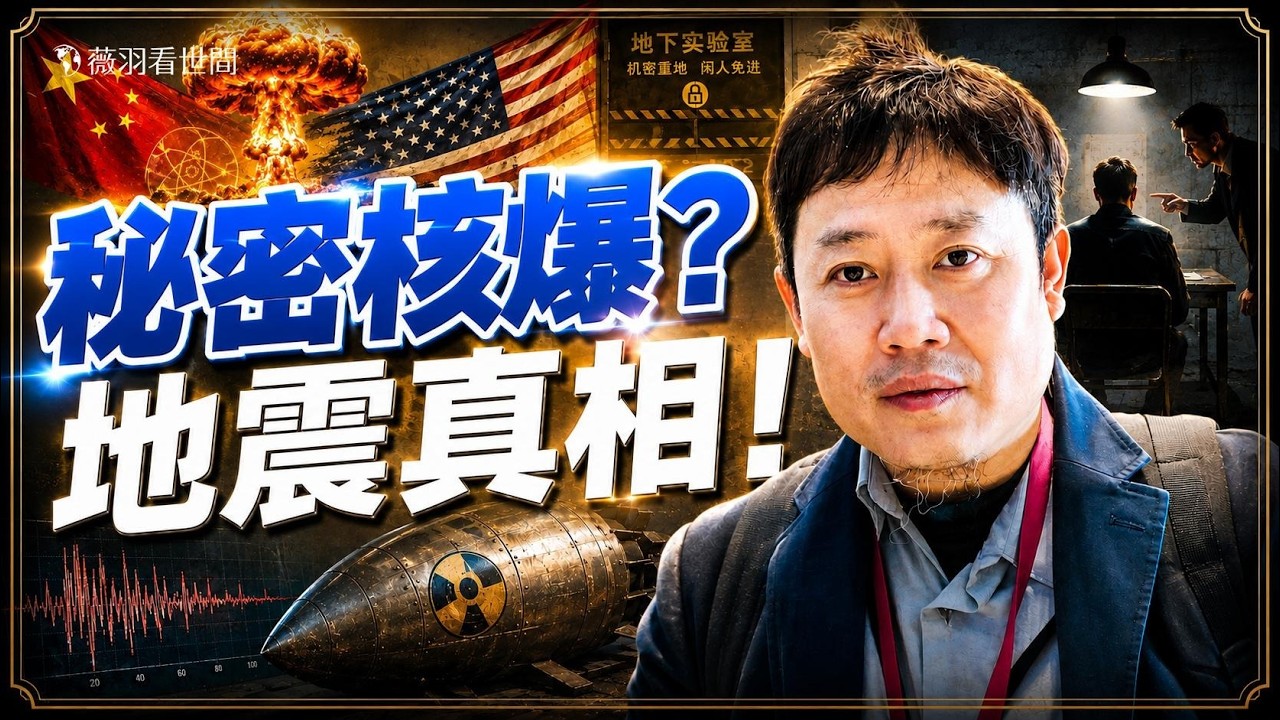 汶川地震竟是核爆？美國最想救的華裔專家，揭開羅布泊驚天秘密！｜薇羽看世間 20260714