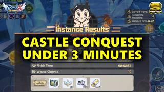 ROX SEA - COMPLETE the CASTLE CONQUEST in UNDER 3 MINUTES! [ENG]