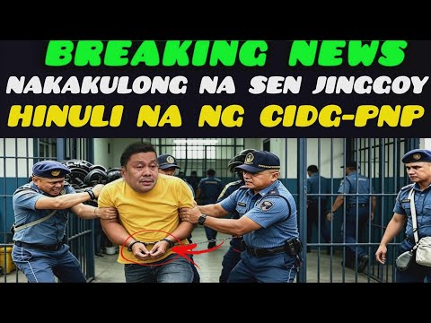 INARESTO NA SI SEN JINGGOY ESTRADA NG CIDG-PNP NAKAKULONG NA SA CITY JAIL?