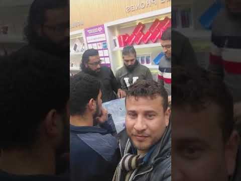 الفنان علي نسمان في مدينة خانيونس وتوزيع الجوائز في طيبة موبايل علي الهواء مباشرة