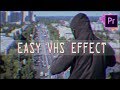 Как сделать VHS эффект // Ретро эффект // Без плагинов и футажей