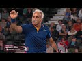 Leconte replaces umpire in legends clash | World Tennis Challenge 2018