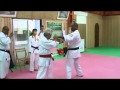 Hanshi nakaza teaches us how to teach naihanchi kata