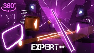 Beat Saber 360 - KDA - Pop Stars (Expert++) (Faster Song + Disappearing Arrows)