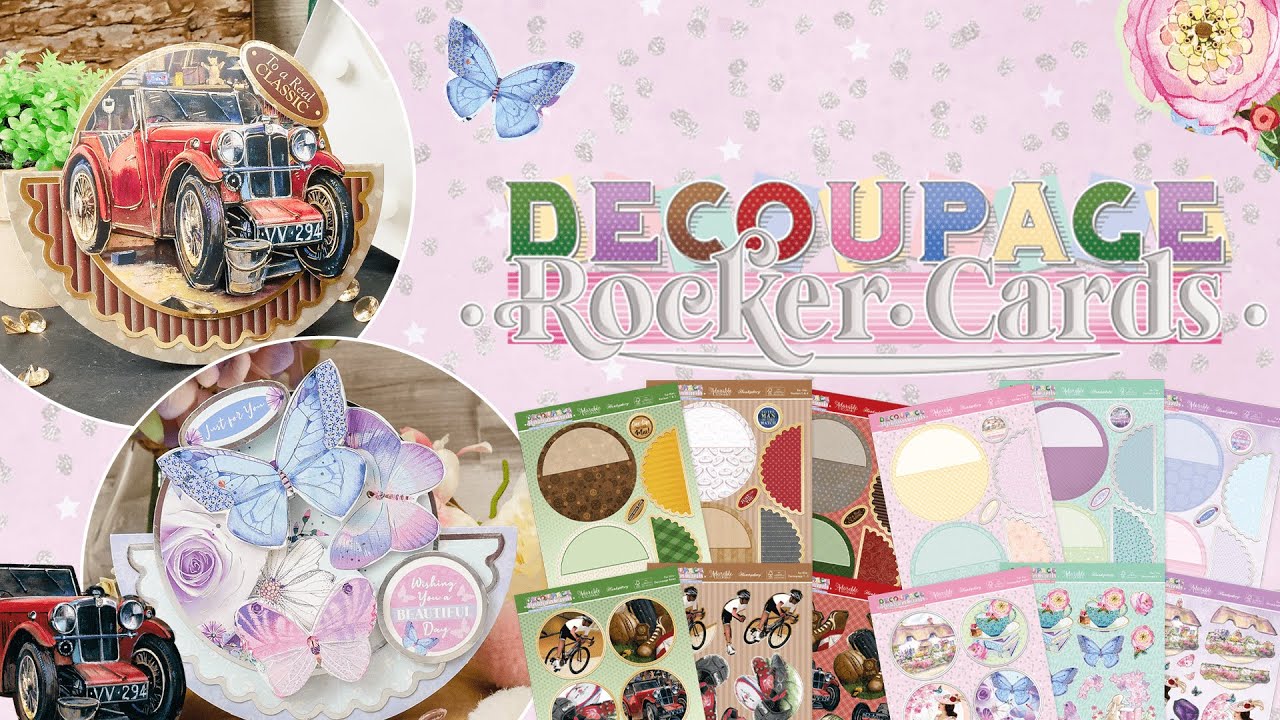 Live Launch: Decoupage Rocker Cards