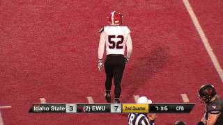 Highlights of Eastern's Football game against Idaho State (Nov. 12).
