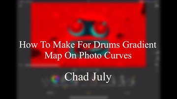 How To Make For Drums Gradient Map On Photo Curves