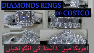 Costco Diamond Affordable Weddings & Engagement  Rings &Bands withNewDesigns/American Diamonds