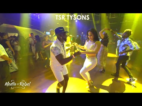 STEPHANIE LUCERO & ANDRES CASTILLO Salsa Social Dance At TSR TYSONS