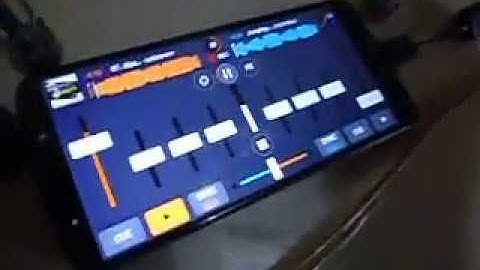 Controlador DJ MIDI casero con ARDUINO UNO [HIDuino] conexión USB OTG con app "CrossDJ" (DEMO 1)