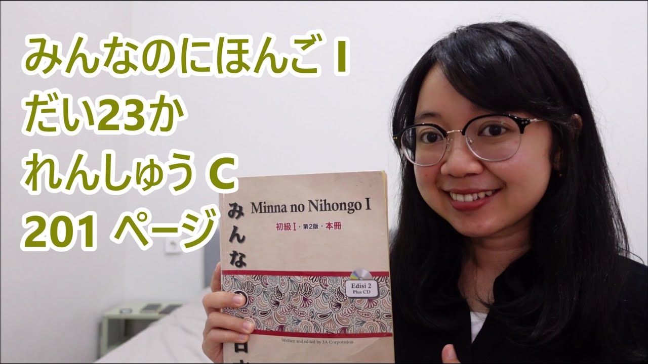 Bab 23 - Renshu C - Minna no Nihongo Basic I Japan Version - Halaman 201