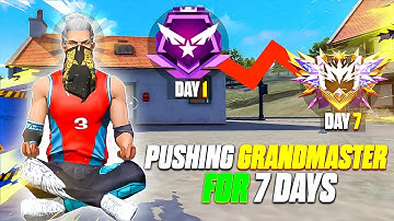 Pushing grandmaster for 7 days but everyday challenge become harder |win every cs rank match-kinatic