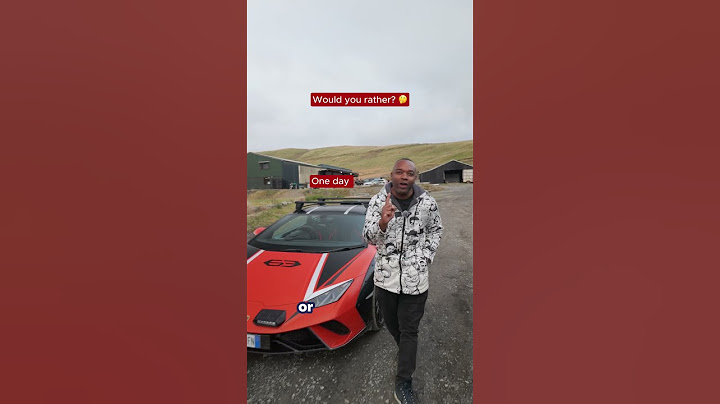 Would you rather: A Lamborghini Huracán Sterrato for a day or a Dacia Jogger for life? 👇