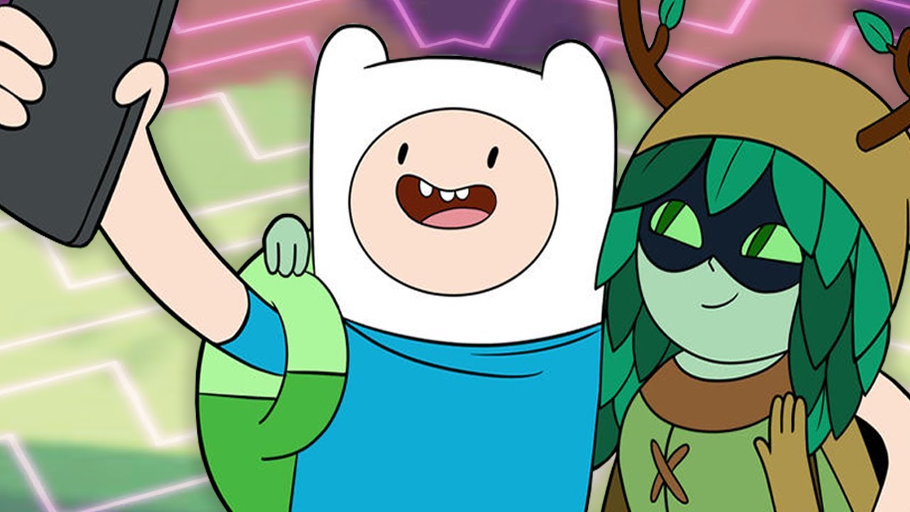 Adventure time finn and huntress wizard