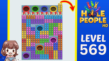 Hole People Level 569 Solution Walkthrough