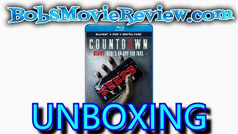 Countdown Blu-Ray Unboxing