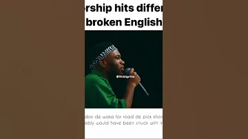 Prinx Emmanuel Latest Song in broken English